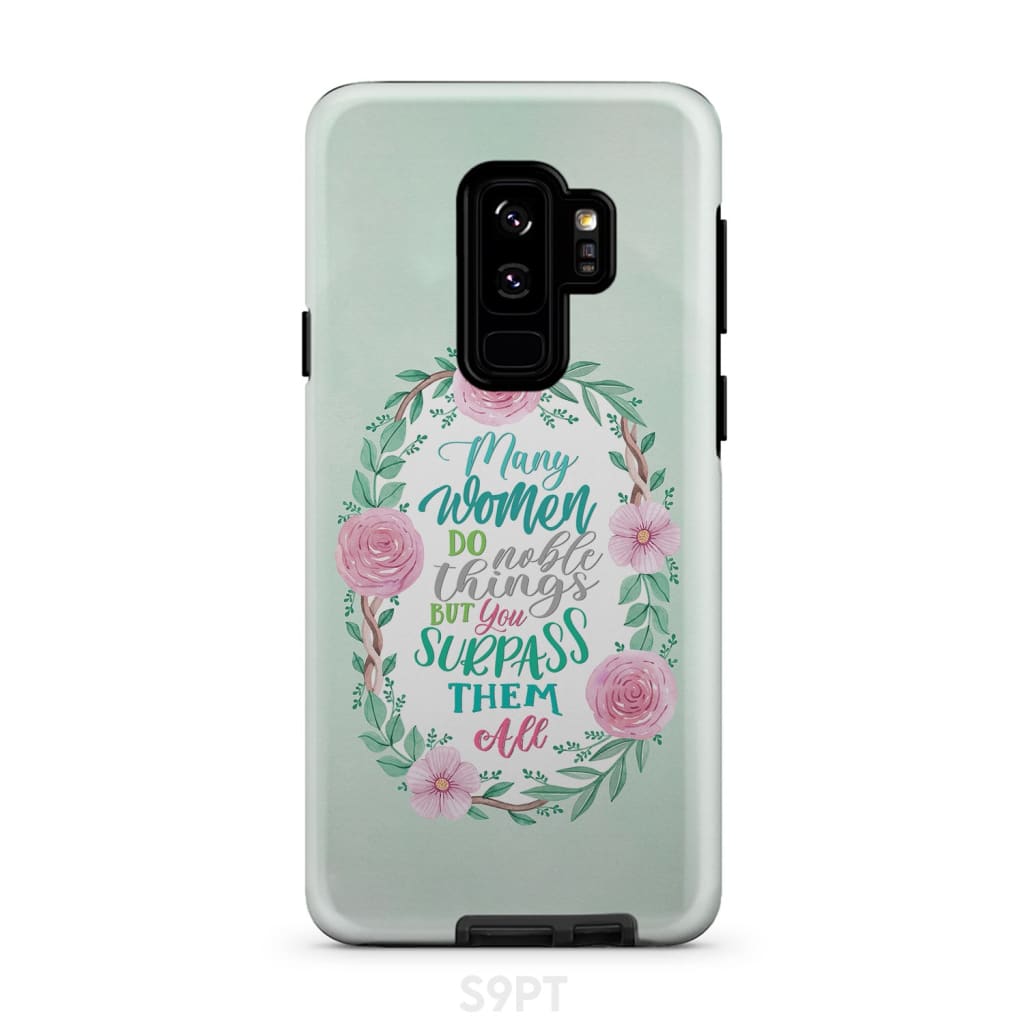 Many Women Do Noble Things Proverbs 3129 Phone Case - Inspirational Bible Scripture iPhone Cases