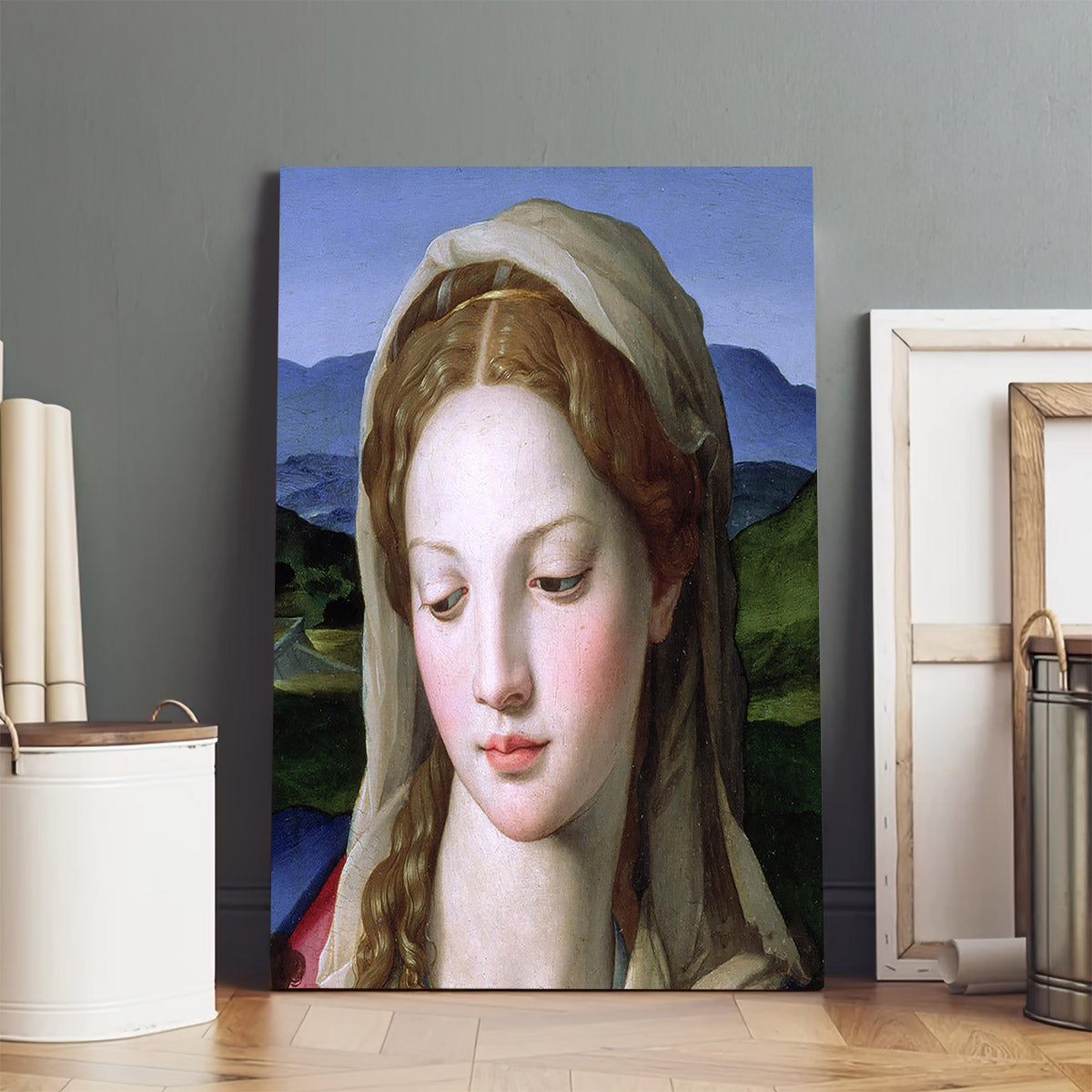 Mary - Canvas Pictures - Jesus Canvas Art - Christian Wall Art