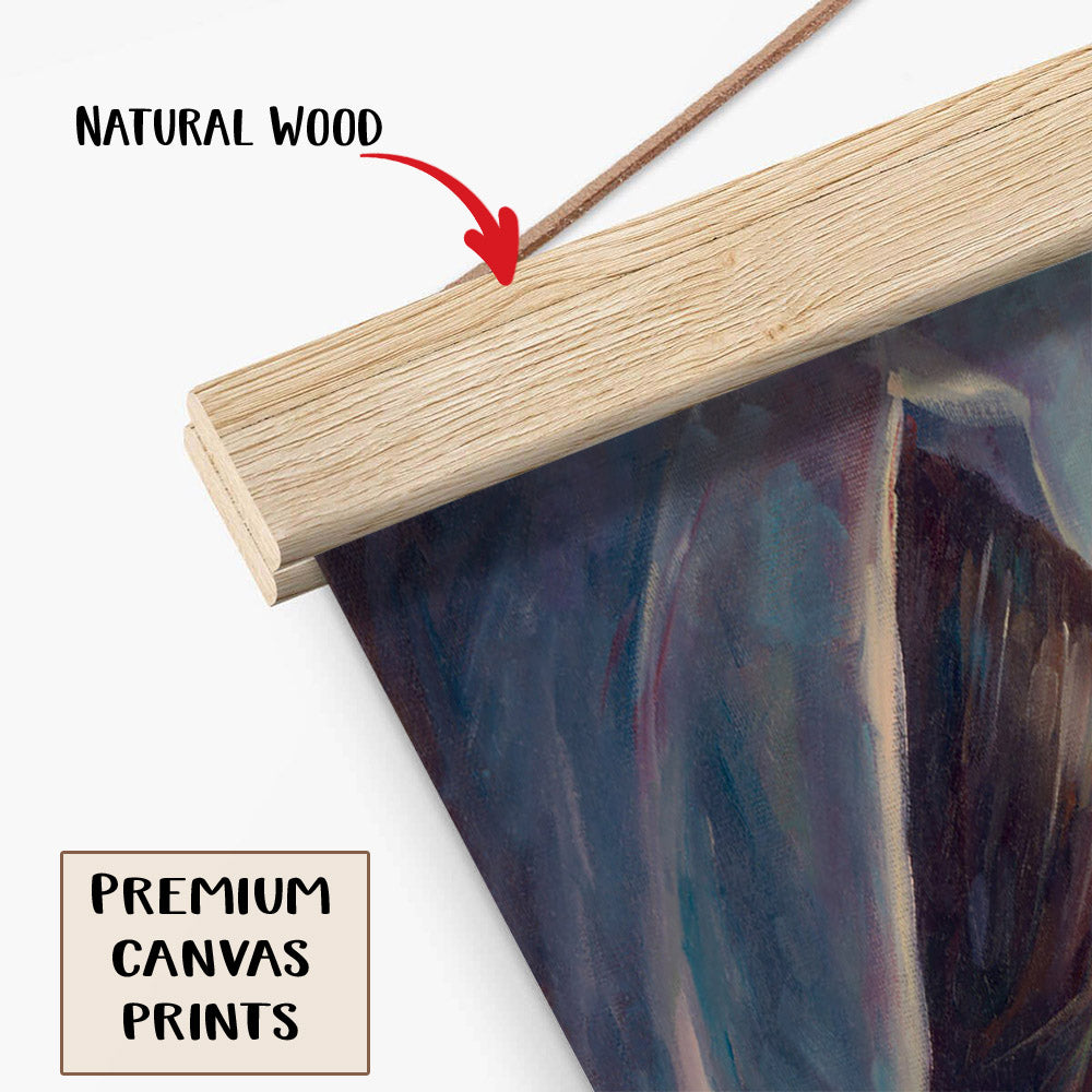 Mary Hanging Canvas Wall Art - Mary And Baby - Christian Gift - Religious Canvas