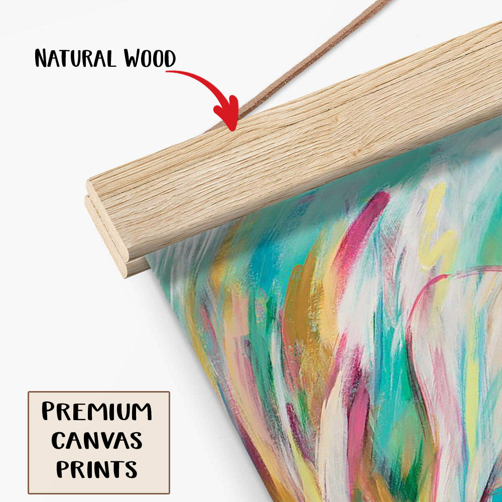 Mary Hanging Canvas Wall Art - Mary's Lullaby - Religious Canvas