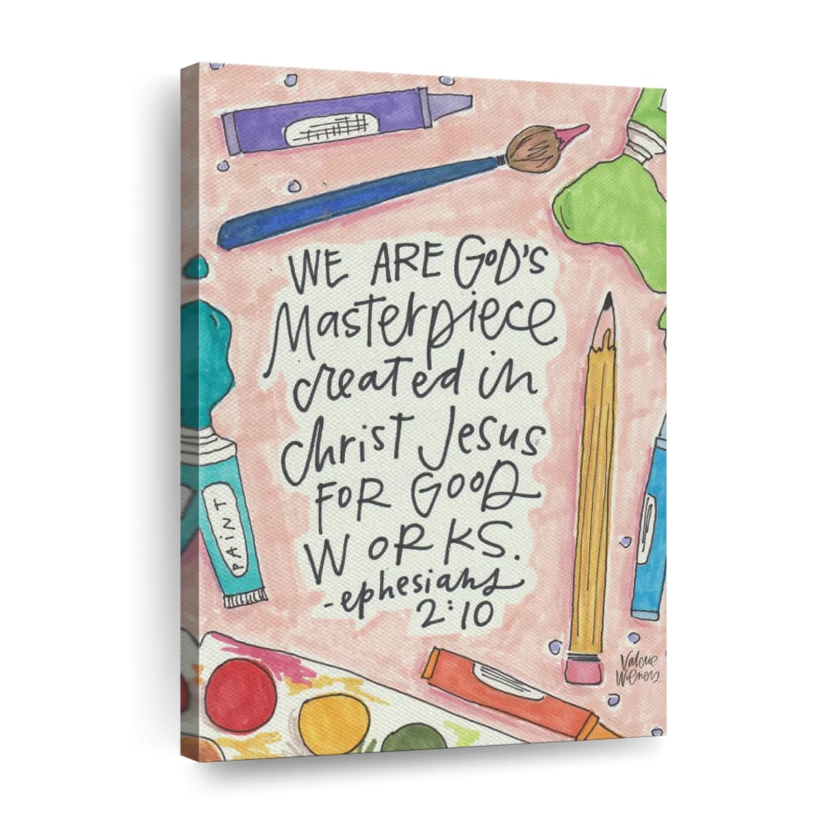 Masterpiece Canvas Wall Art - Canvas Religious Wall Art - Christian Wall Decor Living Room