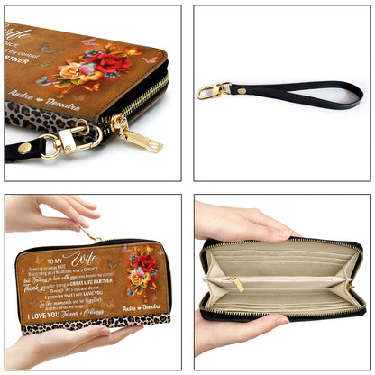 Meeting You Was Fate Clutch Purse For Women - Personalized Name - Christian Gifts For Women
