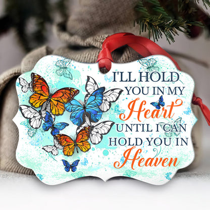 Memorial Butterfly 2 Metal Ornament - Christmas Ornament - Christmas Gift