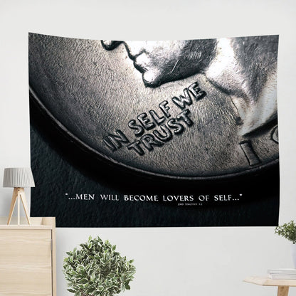 Men Will Become Lovers Of Self 2nd Timothy 31 2 - Christian Tapestry - Tapestry Of Jesus - Bible Wall Tapestry