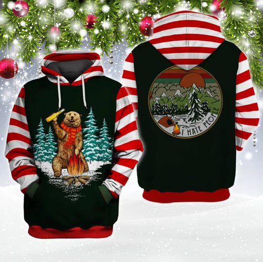 Merry Christmas 5 All Over Print 3D Hoodie For Men And Women, Christmas Gift, Warm Winter Clothes, Best Outfit Christmas