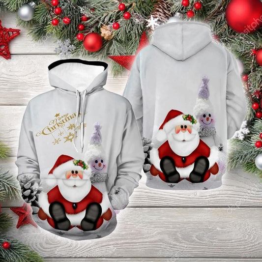 Merry Christmas 6 All Over Print 3D Hoodie For Men And Women, Christmas Gift, Warm Winter Clothes, Best Outfit Christmas