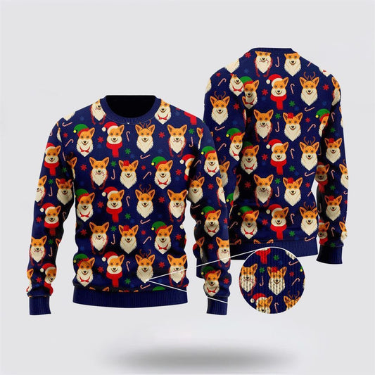 Merry Corgmas Corgi Dog Lover Ugly Christmas Sweater For Men And Women, Gift For Christmas, Best Winter Christmas Outfit