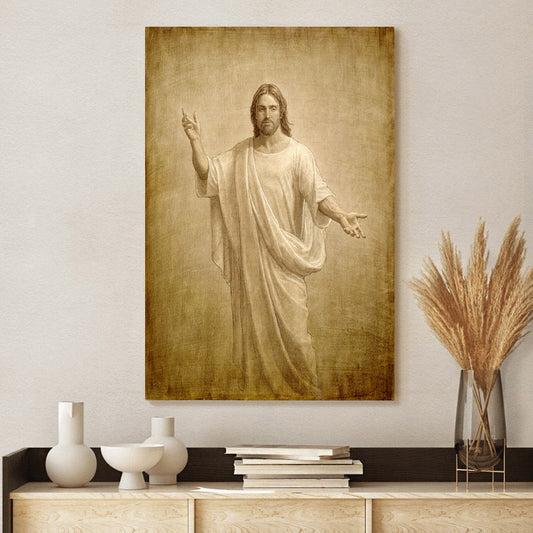 Messenger Of The Covenant Canvas Picture - Jesus Christ Canvas Art - Christian Wall Canvas