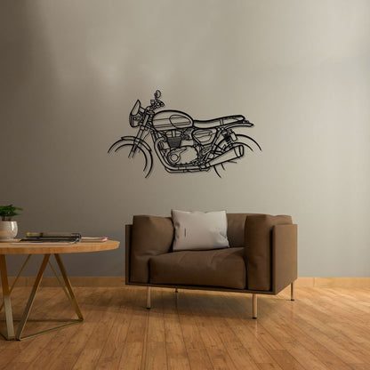 Metal Motorcycle Wall Art - Metal Sign Motorcycle - Metal Signs For Garage - Garage Decorations