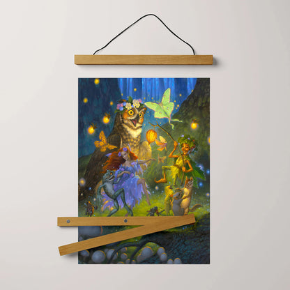 Midsummer's Eve Hanging Canvas Wall Art - Christan Wall Decor - Religious Canvas