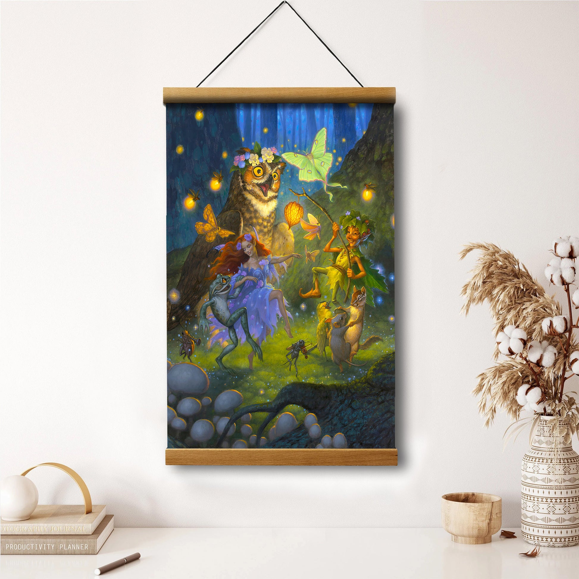 Midsummer's Eve Hanging Canvas Wall Art - Christan Wall Decor - Religious Canvas