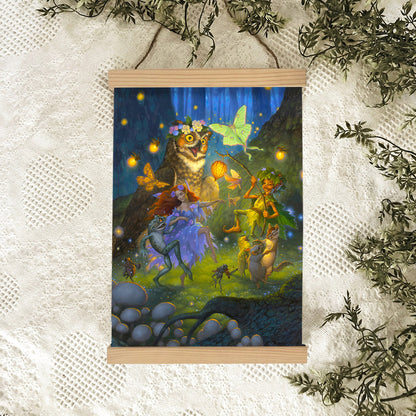 Midsummer's Eve Hanging Canvas Wall Art - Christan Wall Decor - Religious Canvas