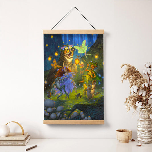 Midsummer's Eve Hanging Canvas Wall Art - Christan Wall Decor - Religious Canvas