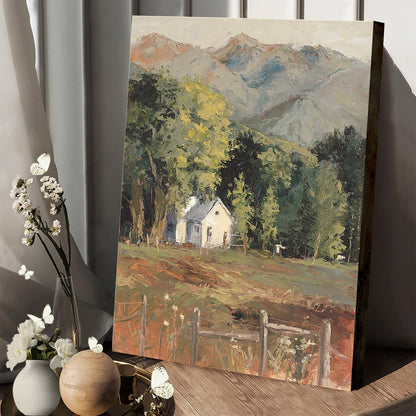 Midway Farm Canvas Wall Art - Gift For Mom