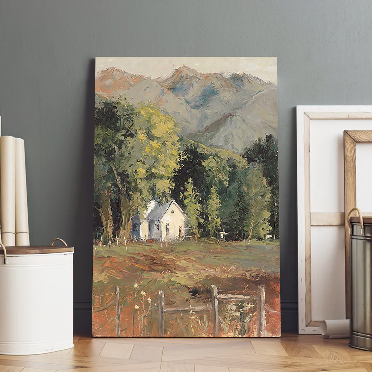 Midway Farm Canvas Wall Art - Gift For Mom