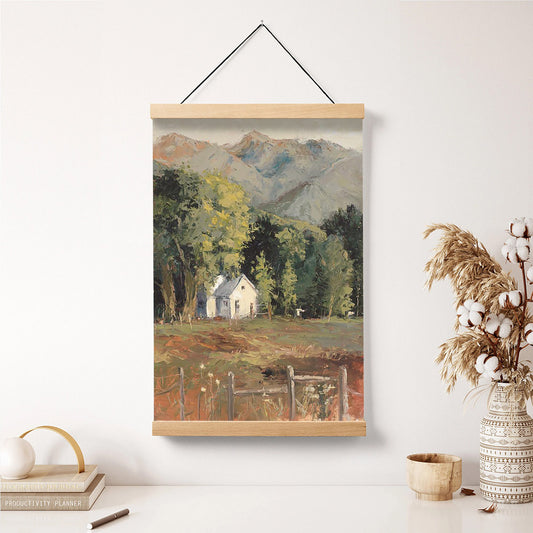 Midway Farm Hanging Canvas Wall Art - Gift For Mom - Religious Canvas
