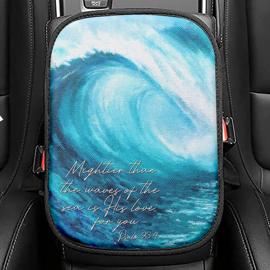 Mightier Than The Waves Of The Sea Is His Love For You Psalm 93 4 Mermaid Seat Box Cover