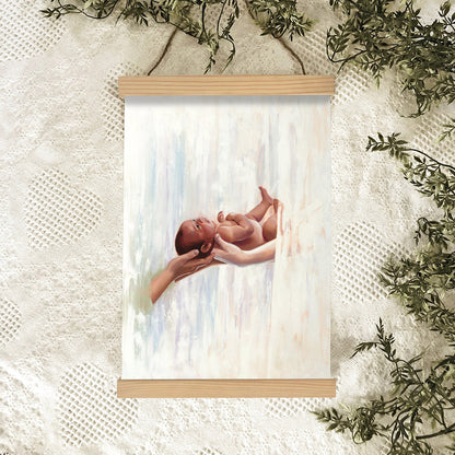 Mother To Mother Hanging Canvas Wall Art - Gift For Mom - Religious Canvas