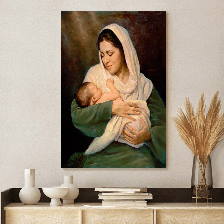 Mother's Love - Christian Gift Canvas Wall Art - Gift For Mom