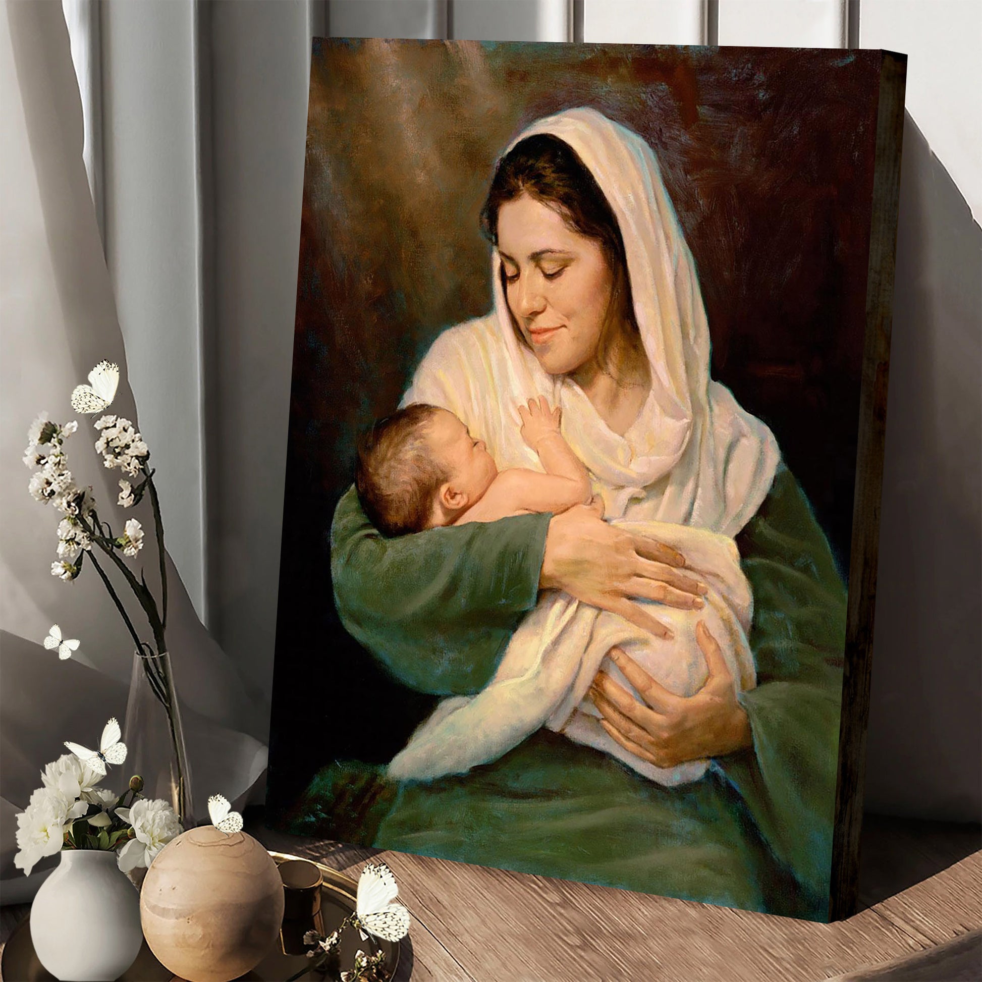 Mother's Love - Christian Gift Canvas Wall Art - Gift For Mom