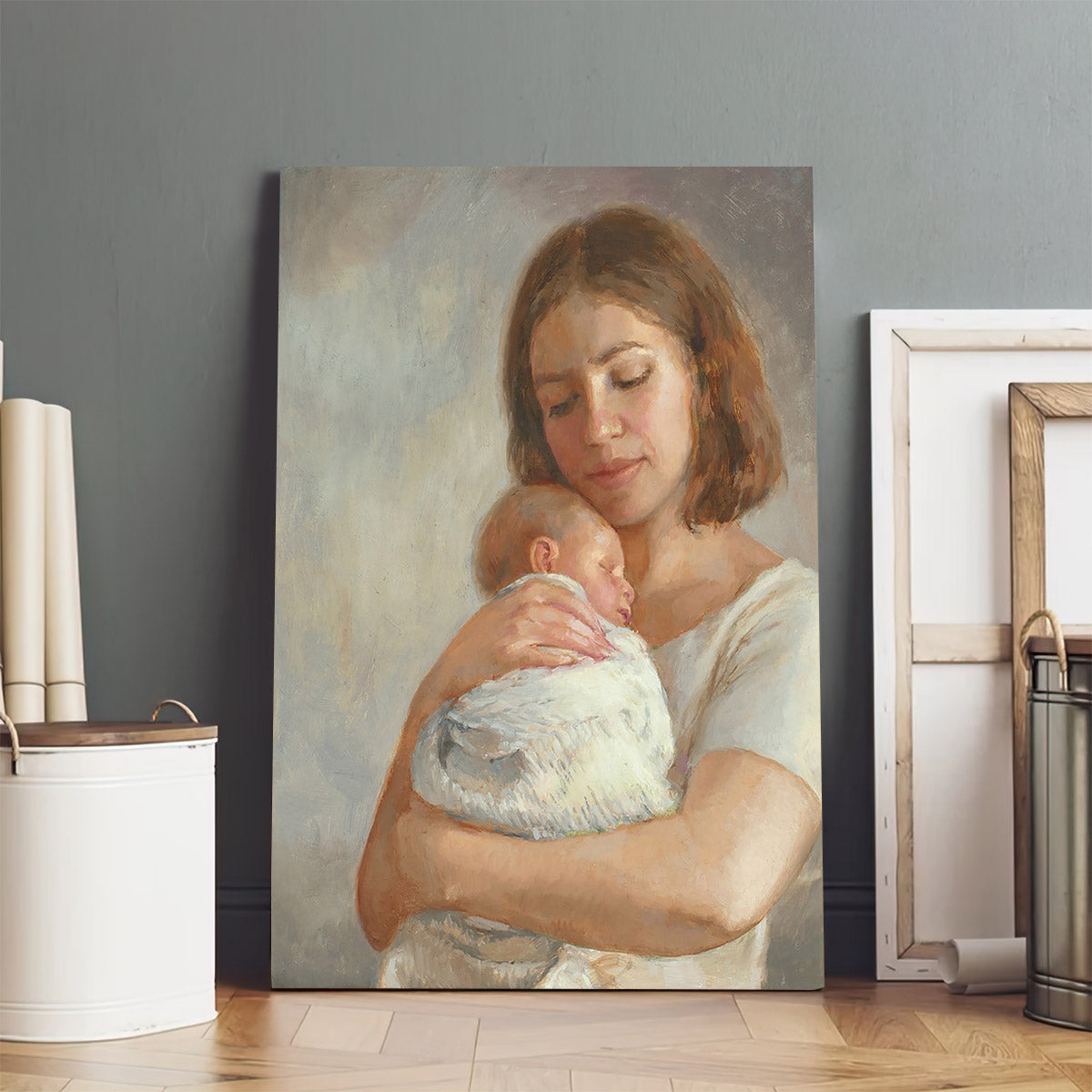 Mother's Love Canvas Wall Art - Gift For Mom