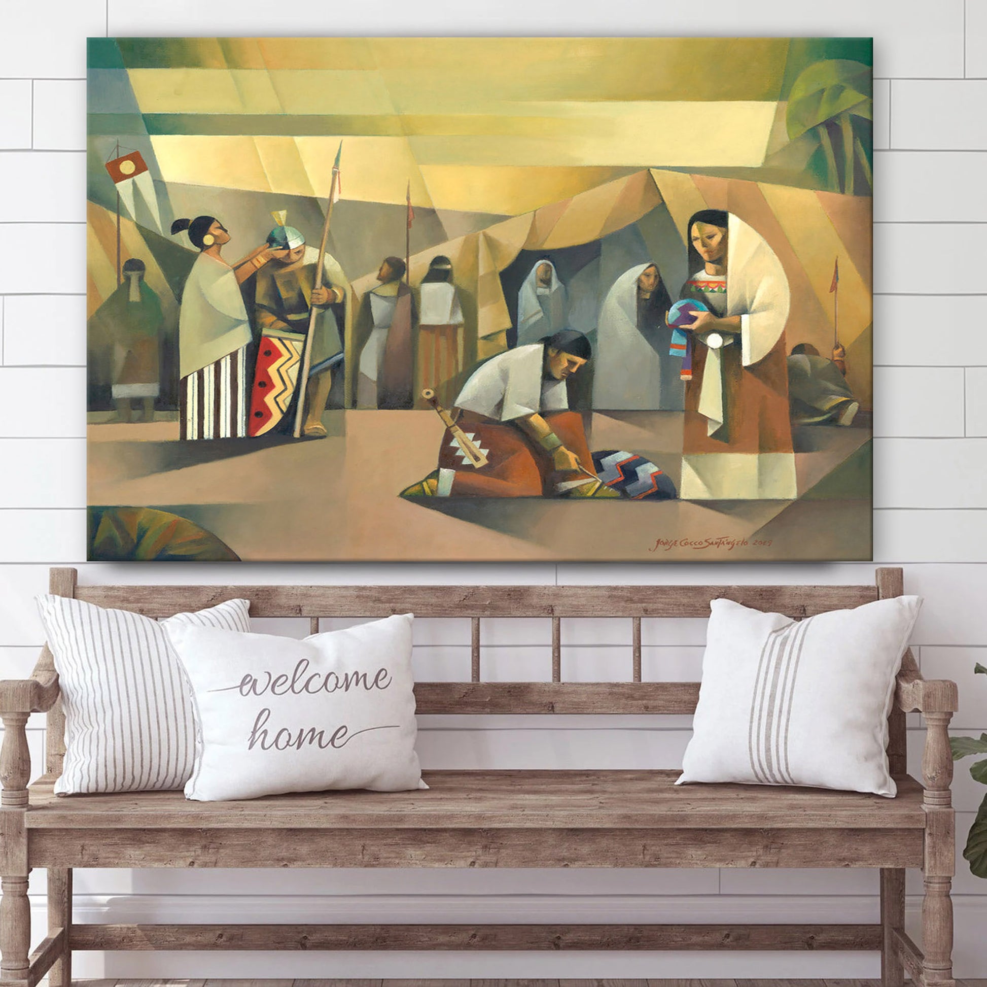 Mothers Of The 2000 Stripling Warriors  Canvas Pictures - Jesus Christ Canvas - Christian Wall Art