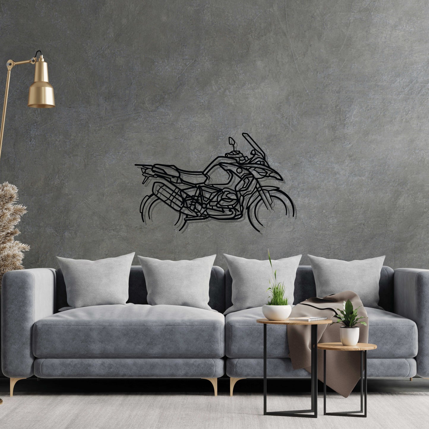 Motorcycle Metal Signs - Metal Motorcycle Wall Art - Metal Signs For Garage - Garage Decorations