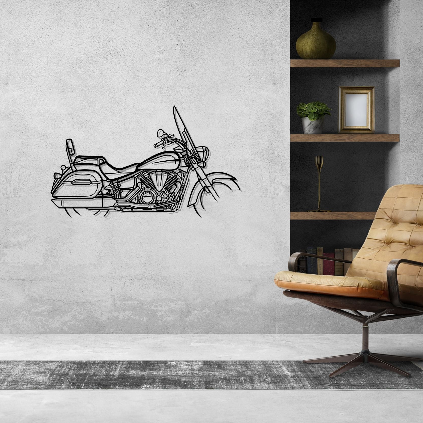 Motorcycle Wall Art Metal - Metal Signs Motorcycle - Metal Signs For Garage - Garage Decorations