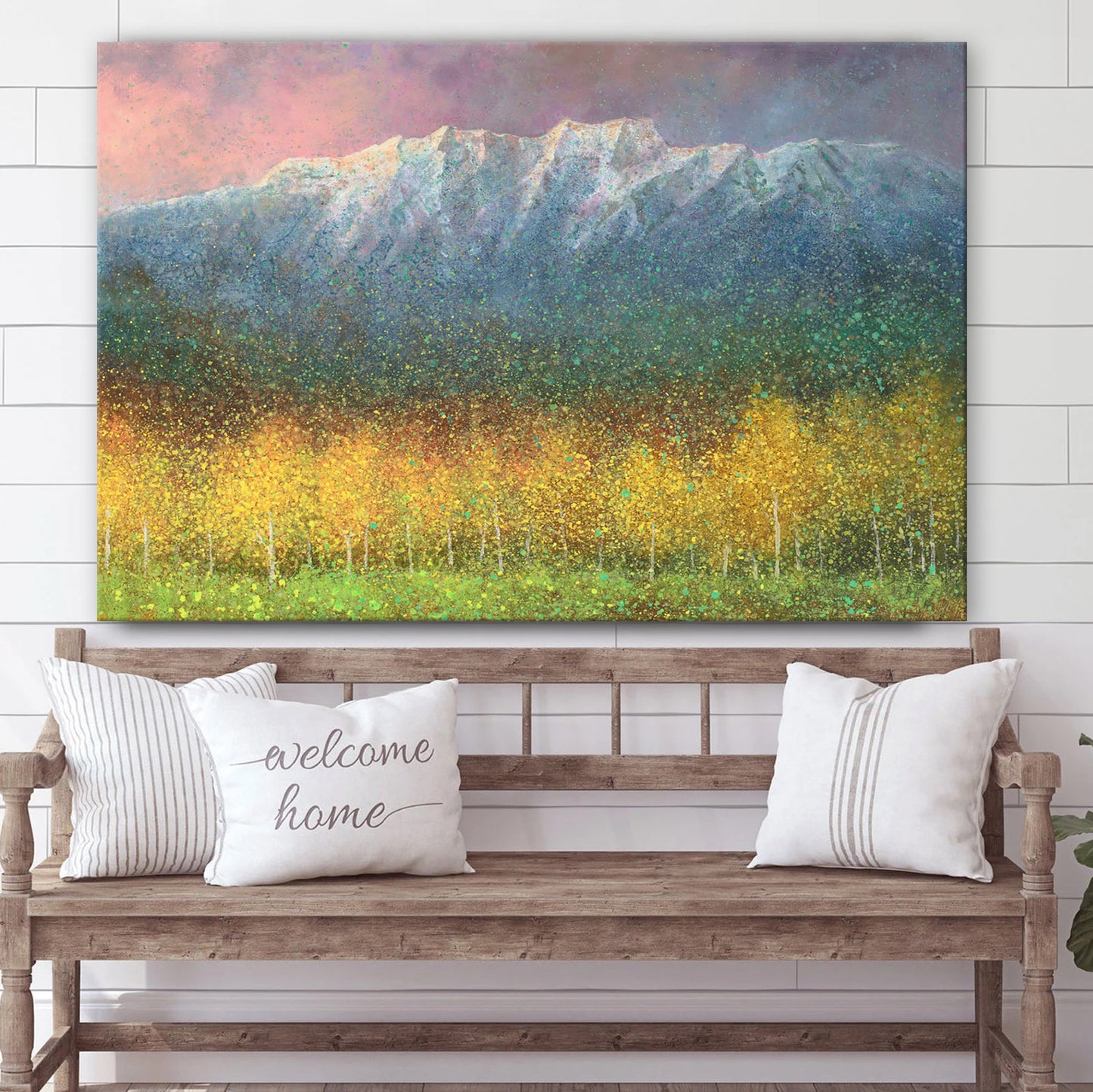 Mountain Majesty Canvas Wall Art - Christian Wall Decor