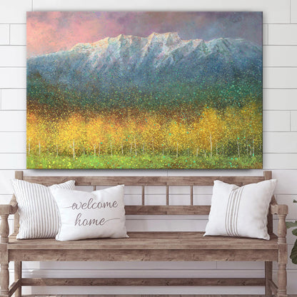 Mountain Majesty Canvas Wall Art - Christian Wall Decor