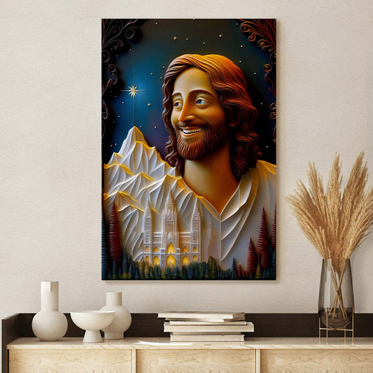 Mountains Of The Lord Children - Jesus Canvas Art - Christian Wall Art