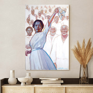 Mourning's Hosanna Canvas Picture - Jesus Canvas Wall Art - Christian Wall Art