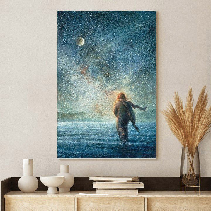 My Father's Creations Canvas Wall Art - Jesus Picture - Jesus Portrait Canvas