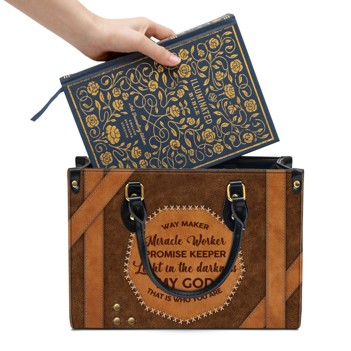 My God That Is Who You Are Christian Leather Handbag - Religious Gifts For Women - Women Pu Leather Bag