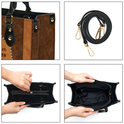 My God That Is Who You Are Christian Leather Handbag - Religious Gifts For Women - Women Pu Leather Bag