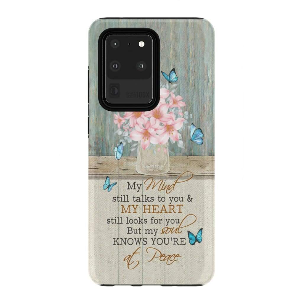 My Mind Still Talks To You Christian Phone Case - Inspirational Bible Scripture iPhone Cases