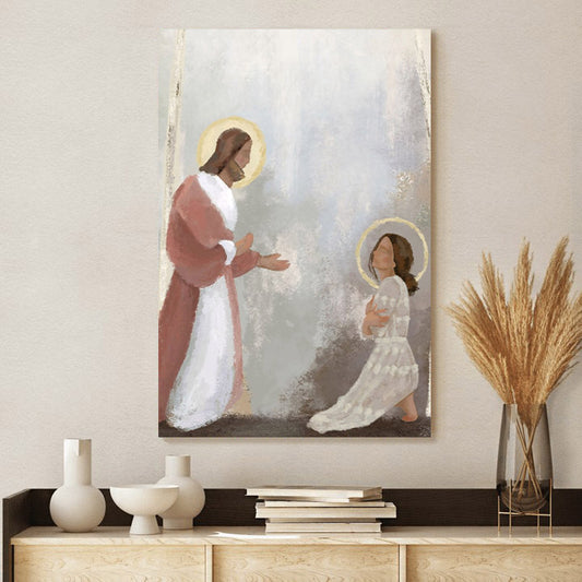 My Own Sacred Grove God Comes To Women Christian Modern - Jesus Canvas Pictures - Christian Wall Art