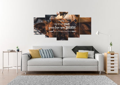 My Sin Was Great, Your Love Was Greater Canvas Wall Art Print - Christian Canvas Wall Art