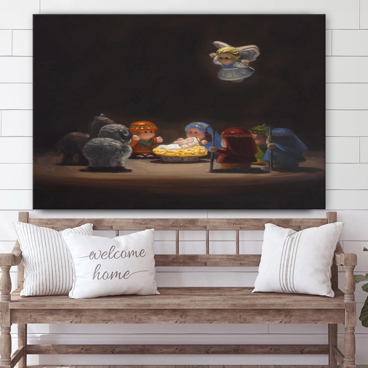 Nativity 1 Canvas Wall Art - Christmas Gift