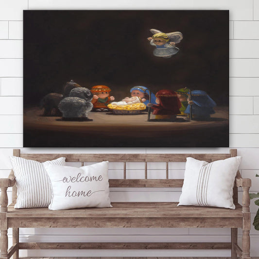 Nativity 1 Canvas Wall Art - Christmas Gift