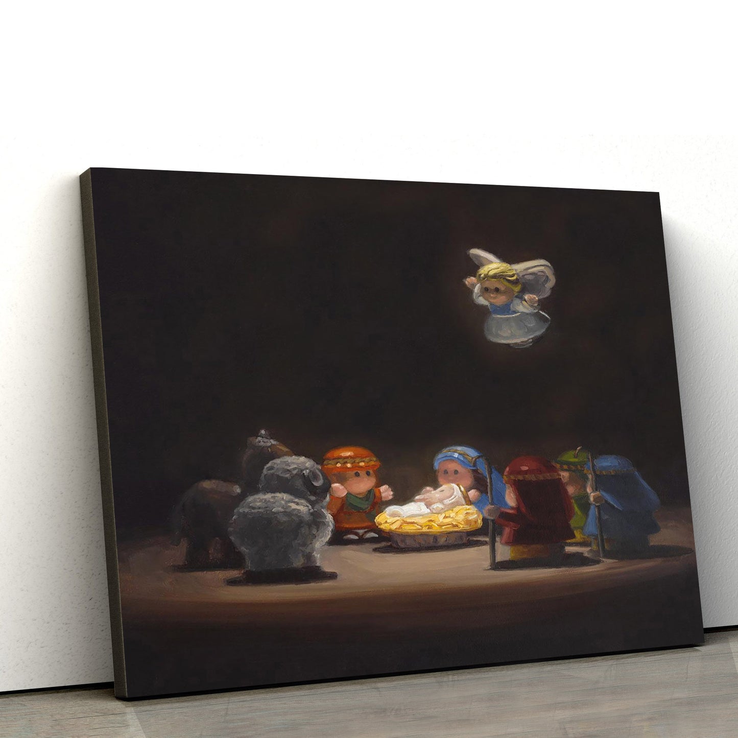 Nativity 1 Canvas Wall Art - Christmas Gift