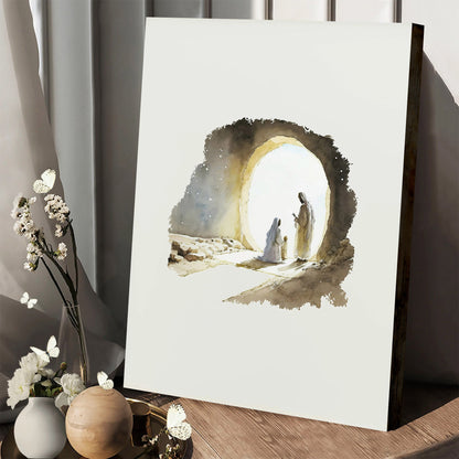 Nativity Scene Art Birth of Jesus Christian Modern Bible - Jesus Canvas Art - Christian Wall Canvas