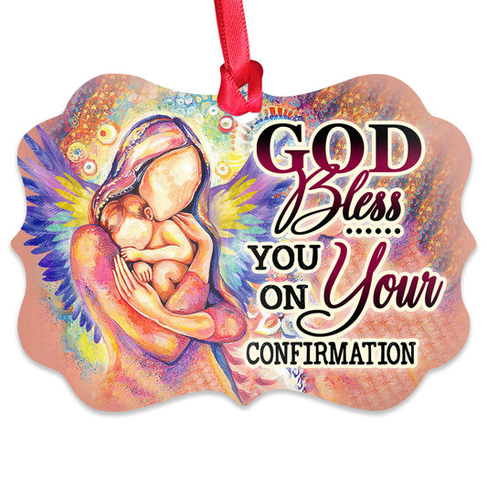 Nbc God Bless You 2 Metal Ornament - Christmas Ornament - Christmas Gift