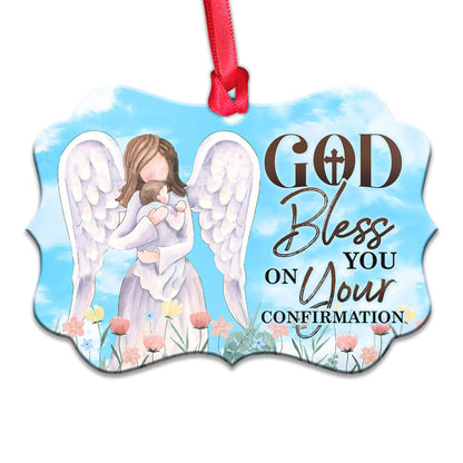 Nbc God Bless You Metal Ornament - Christmas Ornament - Christmas Gift