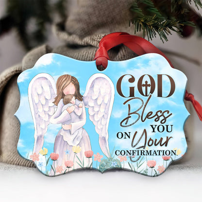 Nbc God Bless You Metal Ornament - Christmas Ornament - Christmas Gift