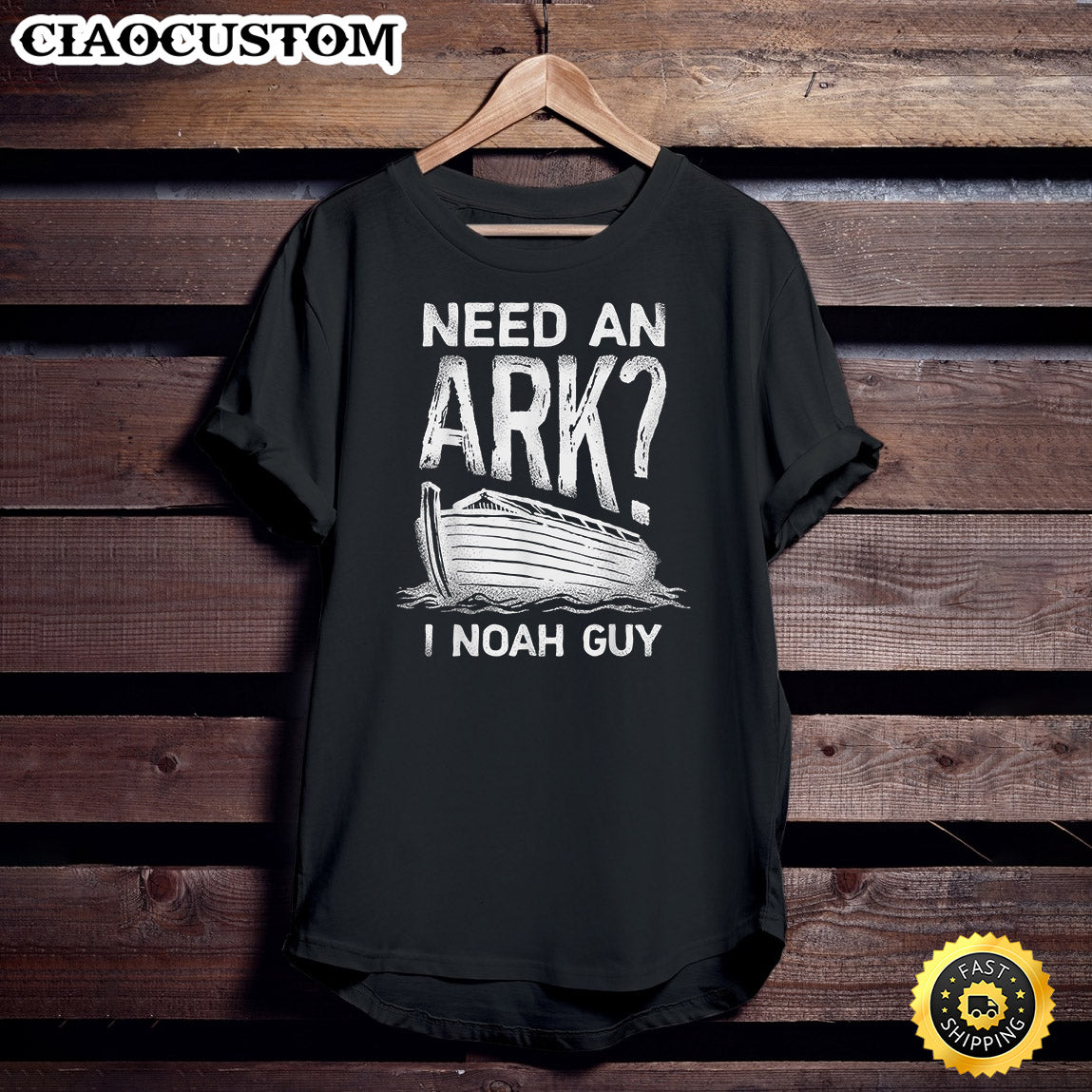 Need An Ark I Noah Guy T Shirt Pun Funny Humor Tee - Christian Shirt