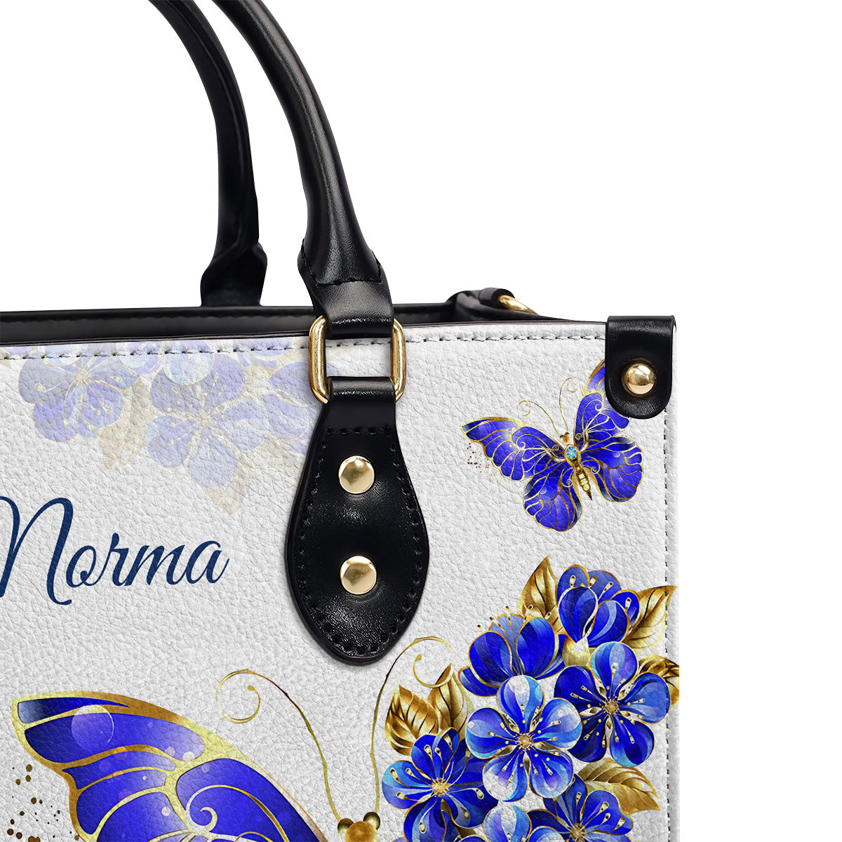 Nehemiah 810 The Joy Of The Lord Is My Strength Bible Verse Gifts For Christian Women Personalized Leather Handbag With Handle