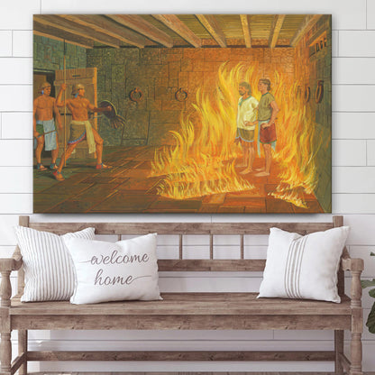 Nephi And Lehi In Prison 2 Canvas Pictures - Christian Paintings For Home - Religious Canvas Wall Decor