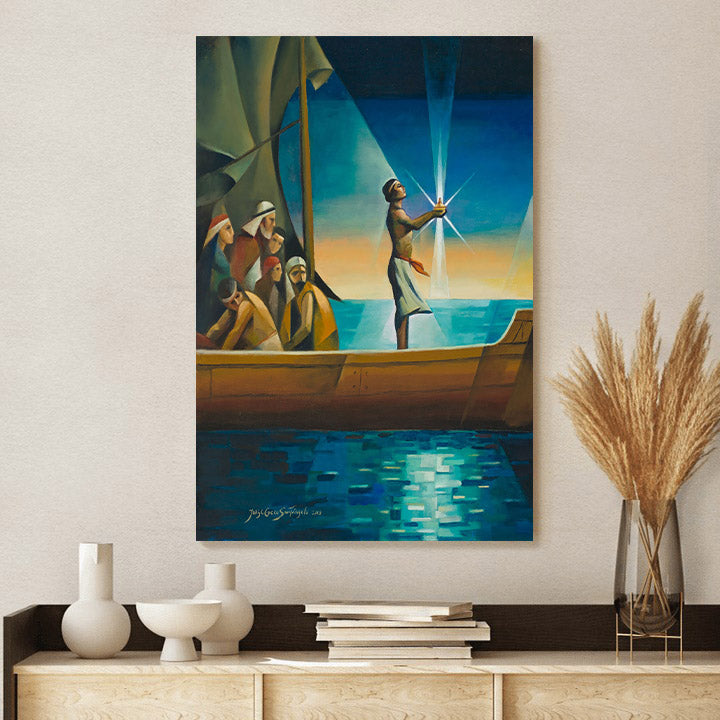 Nephi And The Liahona Canvas Pictures - Jesus Christ Canvas Art - Christian Wall Art