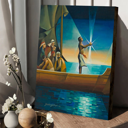Nephi And The Liahona Canvas Pictures - Jesus Christ Canvas Art - Christian Wall Art